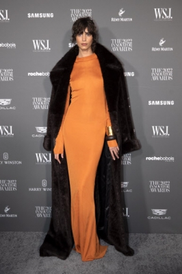 Argentine model Mica Arganaraz attends the WSJ. Magazine 2022 Innovator Awards at The Museum of Modern Art in New York, New York, USA, 02 November 2022.  EPA 연합뉴스