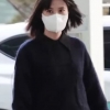 박은빈, 처음 보는 무표정 출국…검은 옷차림