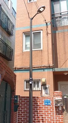 스마트보안등 설치 모습. 영등포구 제공