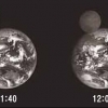 한국 첫 달궤도선 ‘다누리’가 찍은 지구와 달