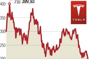 머스크 ‘공화당 찍어’ 트윗… 테슬라 주가 200달러 붕괴