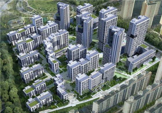 고덕강일 공공주택지구 조감도.