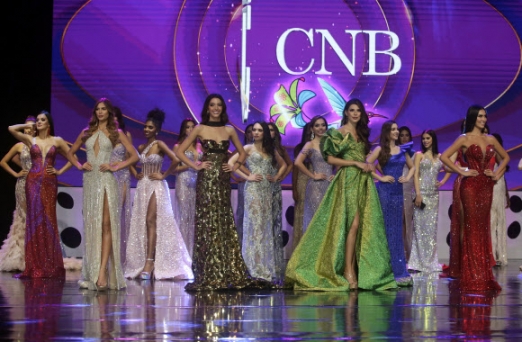 29 candidates participate during the election and coronation ceremony during the Miss Colombia 2022 contest at the Cartagena de Indias Convention Center, in Cartagena, Colombia, 13 November 2022. Sofia Osio Luna, 22, representative of the department of Atlantico, was chosen as Miss Colombia 2022.  EPA 연합뉴스