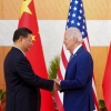 바이든·시진핑, 첫 대면회담…악수하며 “만나서 반갑다”