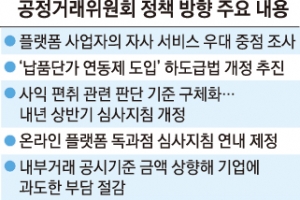 ‘독점 플랫폼의 공정’에 힘준 한기정… 카카오·네이버 ‘혹한 예고’