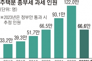 종부세 대상자 5년새 4배 급증… 정부, 공시가 현실화율 낮춘다