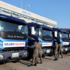 [포토] 군 관계자들, 국토교통부 비상수송차량 준비
