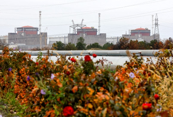 우크라이나 남부 자포리자 원전 모습. 2022.11.24 로이터 연합뉴스