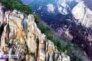 북한 금강산의 이채로운 절경