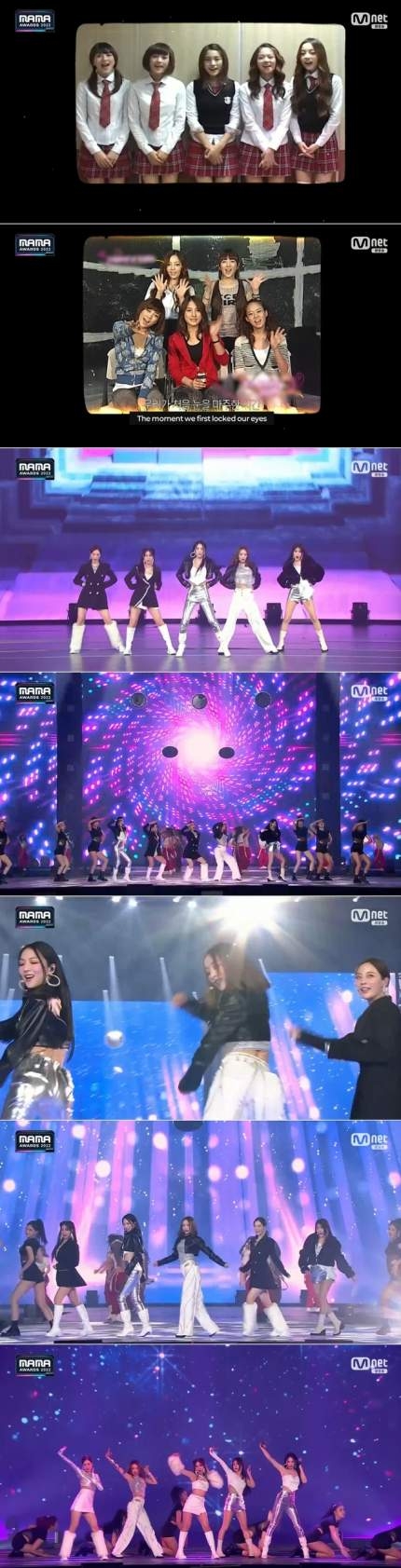 그룹 카라 완전체 무대. ‘2022 MAMA AWARDS’(2022 마마 어워즈)