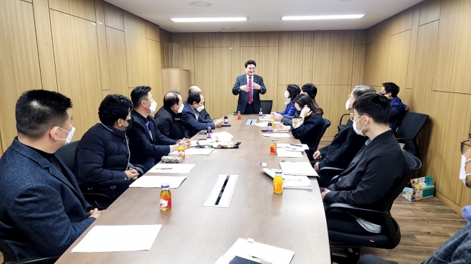 홍국표 서울시의원, 도봉구 양말산업 종사자 간담회 개최