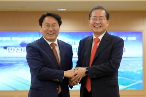 홍준표 “달빛고속도로로 바꾸자”… 광주·대구 미묘한 신경전