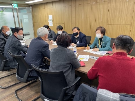 ‘백사마을 재개발 주민 간담회’