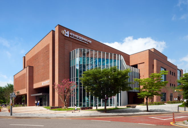 부천시립 별빛마루도서관 전경.부천시