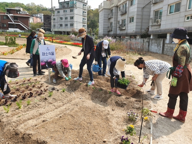서울 도봉구가 구민들을 대상으로 진행한 도시 농업 교육 현장. 도봉구 제공
