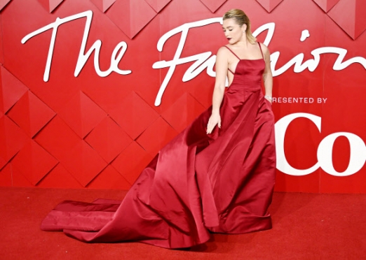 British actress Florence Pugh attends the Fashion Awards at Royal Albert Hall, London on Monday, December 5, 2022. UPI 연합뉴스