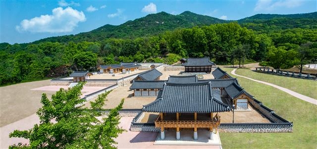 600여년 역사의 양주관아지 전경.  양주시제공