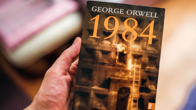 영국 작가 조지 오웰의 소설 ‘1984’가 한때 금서 취급받았던 러시아에서 우크라이나 전쟁을 계기로 많이 팔리고 있다. 출처:플리커