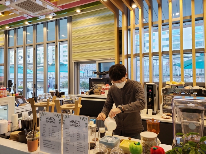 서울 노원구 중계동 노원수학문화관 내 자리 잡은 청년가게 1호점의 모습. 노원구 제공 