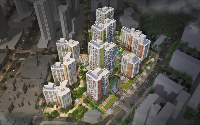 서울 동작구 노량진4재정비촉진구역 조감도. 동작구 제공.