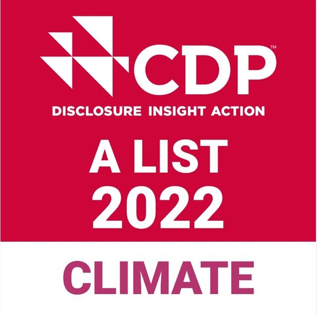 아모레퍼시픽은 ‘2022년 탄소정보공개프로젝트(CDP)’ 평가에서 A등급을 획득했다. 아모레퍼시픽 제공
