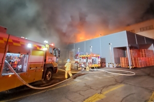 평택 광동제약 식품공장 불…“인명피해 없어”