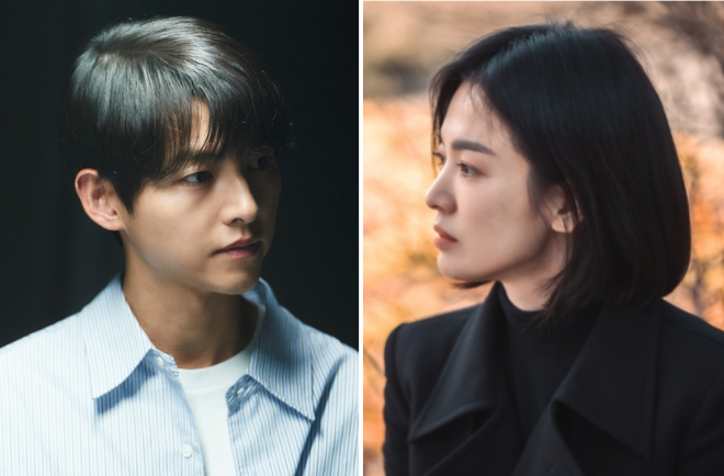 송중기, 송혜교. JTBC·넷플릭스 제공
