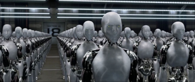영화 ‘아이, 로봇’의 한 장면