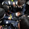 탑승 막힌 전장연 “매일 기습 시위”… 출근길은 예고된 아수라장
