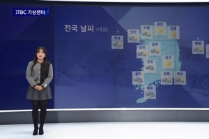 가수 윤하, JTBC 기상캐스터 데뷔