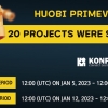 후오비글로벌 PrimeVote TOP20, ‘콘페이’ 선정