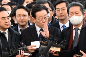 [포토多이슈]‘성남FC 후원금 의혹‘ 사건 이재명 대표 검찰 출석