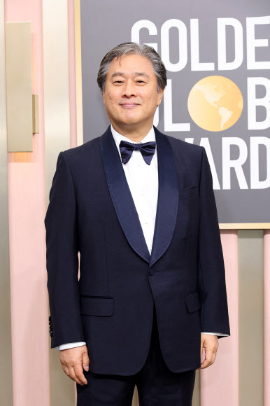 BEVERLY HILLS, CALIFORNIA - JANUARY 10: Park Chan-wook attends the 80th Annual Golden Globe Awards at The Beverly Hilton on January 10, 2023 in Beverly Hills, California. 게티/AFP 연합뉴스