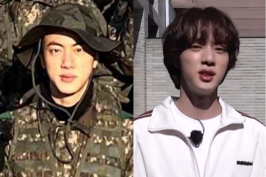 BTS 진, 훈련소에서 살 빠졌나… 입대 전후 비교해보니