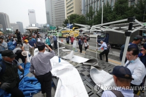 서울시, 우리공화당 상대 ‘천막 철거비 소송’ 2심도 승소