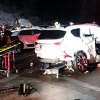 [포토多이슈] 수십대 연쇄추돌사고 발생한 구리포천고속도로