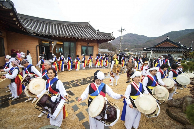 구례잔수농악 국립무형유산원 제공