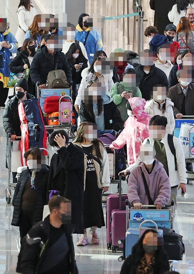 인천국제공항 제1여객터미널 출국장 모습. 연합뉴스