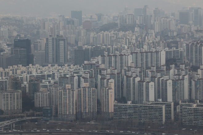 아파트 밀집지역. 연합뉴스