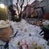 명절 끝나니 또 ‘스티로폼 산’