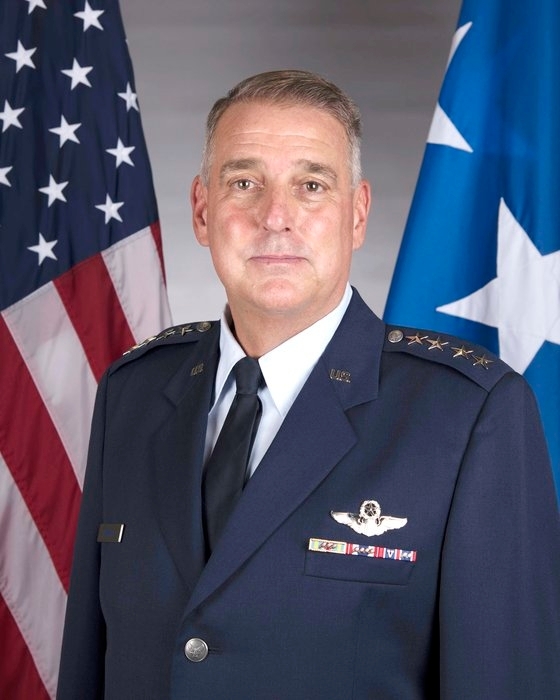 Four-Star General Michael A. Minihan, who heads the US Air Mobility Command.  United States Air Force