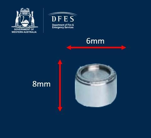 호주 서부에서 분실된 방사성 물질 캡슐. 웨스턴오스트레일리아주  소방방재 당국 DFES 페이스북 캡처.