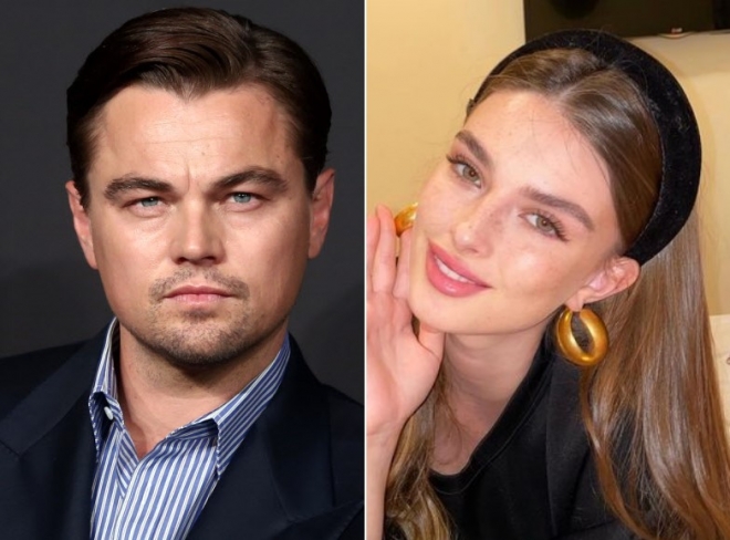 할리우드 배우 리어나도 디캐프리오(왼쪽)와 이스라엘 출신 모델 에덴 폴라니(오른쪽). 서울신문 DB·에덴 폴라니 인스타그램 캡처