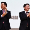 “與 전대 안철수 36.9%, 김기현 32.1%…오차범위 내 접전”