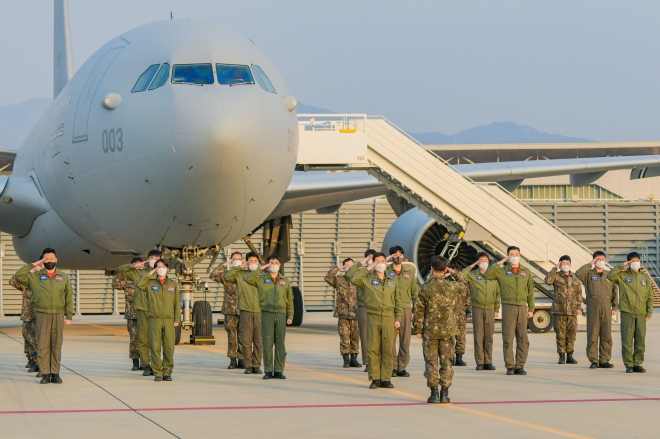 공군 다목적공중급유수송기, KC-330 튀르키예 긴급구호 임무 수행