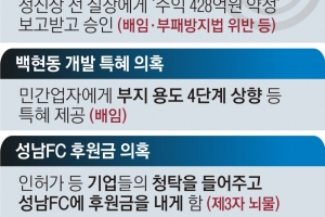 ‘李사법리스크’ 대장동이 끝 아니다…檢, 백현동·정자동까지 릴레이 수사