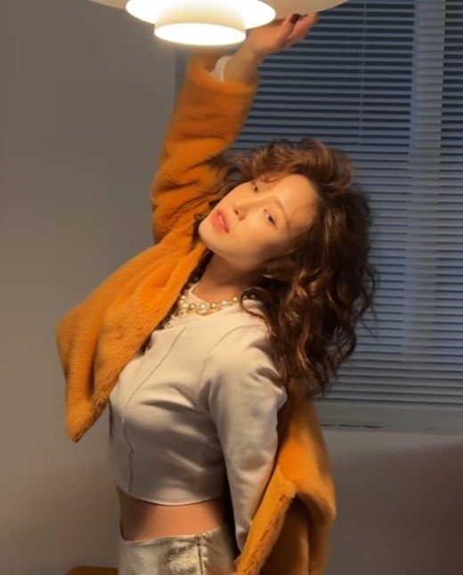 그룹 시크릿 출신 배우 전효성이 날씬한 몸매를 자랑했다. 전효성 SNS