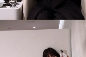 식당 갔는데 송혜교가…셀카찍는 모습 포착