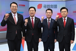 與 전대 ‘김기현 부동산 의혹’ 공방…黃 “즉각 사퇴” 金 “생떼 탕 공세”