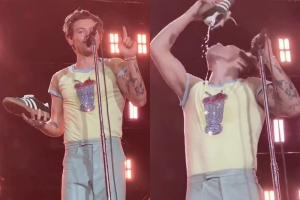 공연 중 신발에 술 따라 마신 보이그룹 출신 가수